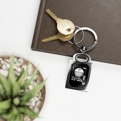 Bayou Rectangle Photo Keyring