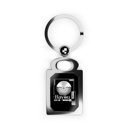 Bayou Rectangle Photo Keyring