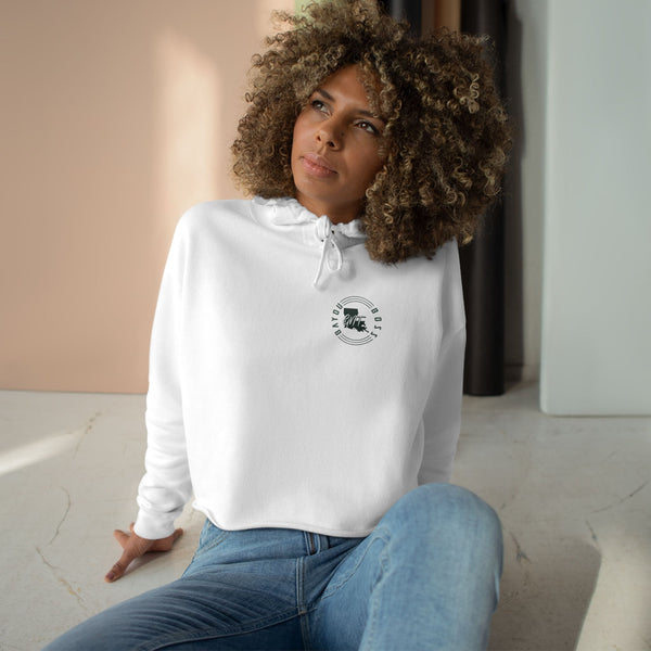 Chic Crop Hoodie for Casual Vibes | Trendy Streetwear | Gift for Fashion Lovers | Perfect for Fall & Winter Outfits | Unique Style